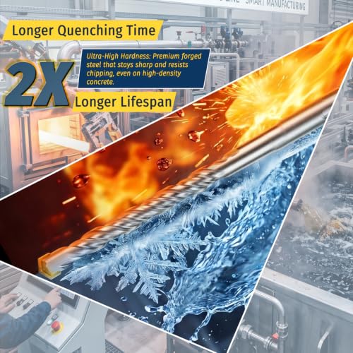 1-1/4" x 18" SDS-Plus Heavy Duty Carbide Concrete Drill Bit 1-1/4" x 18"