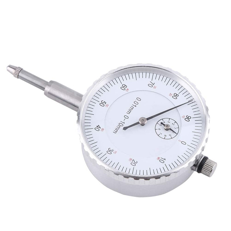 Dial Gauge 0-10mm External Dimensions 0.01mm Accurate Clock