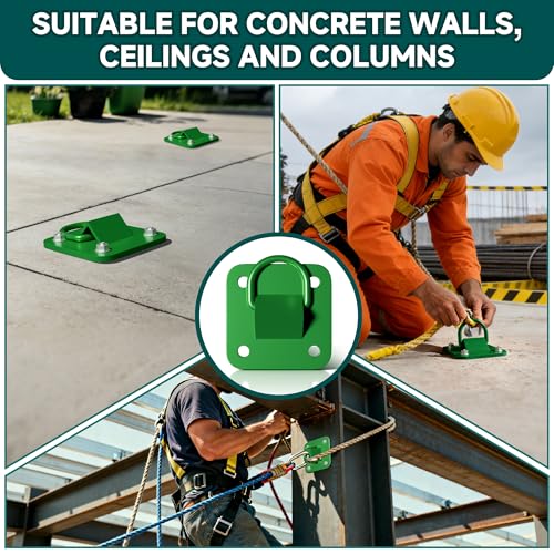 Concrete D Ring Anchor Plate with Bolts, Steel Floor Anchor