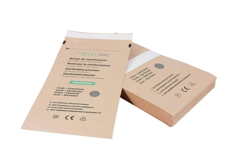 Dry Heat Sterilization Bags, 100pcs (100x280mm) 100*280mm