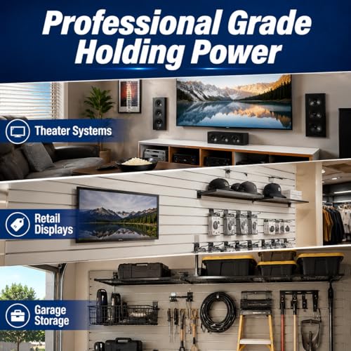400PCS Self-Drilling Drywall Anchors with Screws, Metal Wall Anchors 400