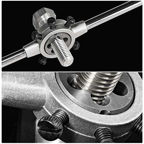 uxcell 65mm Round Die Stock Handle Wrench, for Metric M30-M36 / 47mm-65mm Round Die, with Knurled Handle