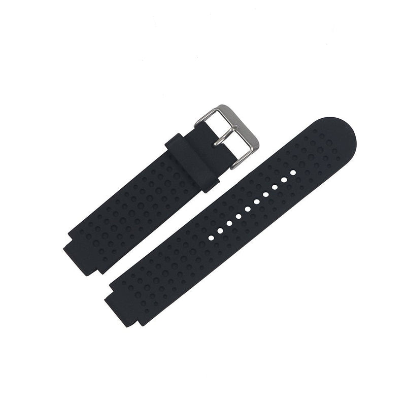 Band for Garmin Forerunner 25, Soft Silicone Replacement Watch Band Strap for Garmin Forerunner 25 L-BK Large