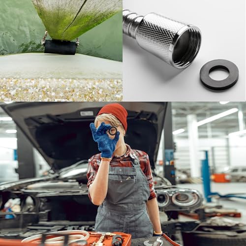 8PCS Rubber Spacers 50mm OD 8mm ID 50mm Height Round Anti Vibration Spacer Rubber Bushing Grommets Thick Rubber Washers for Home Car Accessories 50mm ODx8mm IDx50mm Thick 8
