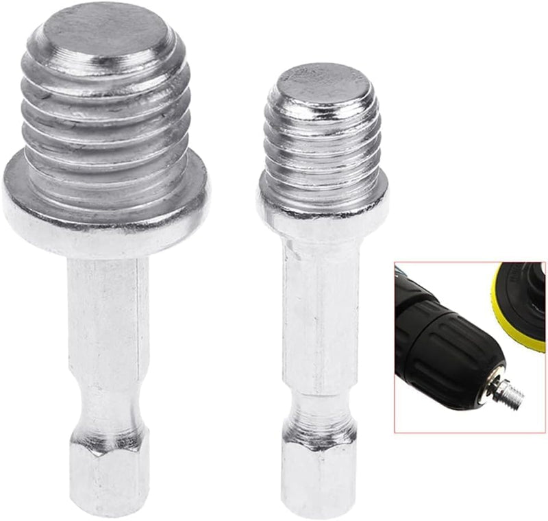 External Hex Conversion Rod M10+M14 Woodworking Hex Socket Adapter Converter Electric Drill Accessories Hammer Drills Sockets Adapter Drill Chuck