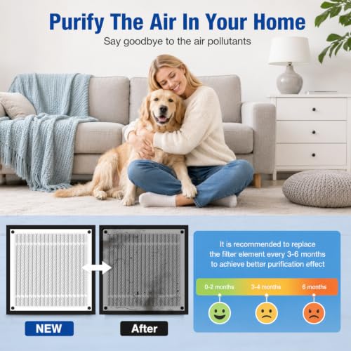20x20x3 Air Filter Replacement For Zephyr 20x20x3 VGF Series,Foldable 2PACK Foldable 20x20x3-2Pack