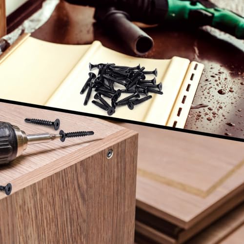Yaocom #10-16 x 1-1/4 Wood to Metal Self Drilling Screws, 2 lb Box 716