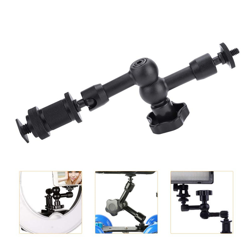 Articulating Adjustable Friction Magic Arm for Hot Shoe Mount Work with Cameras