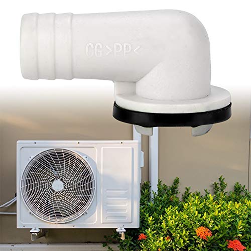 BTER Environmentally Friendly Air Conditioning Drain, Drain Connection, for Air Conditioning Waste Water, ABS Material, Condensation Drain Adapter, Drain, 1 Piece, Default, Single Item
