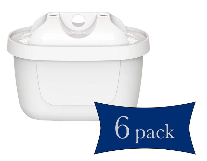 NRP 6-Pack EU Version Pitcher Water Filter Replacement for Brita Maxtra #1001122 Also compatible Levoit, amazonbasics Water Jugs, filtre à eau de pichet Pour Brita