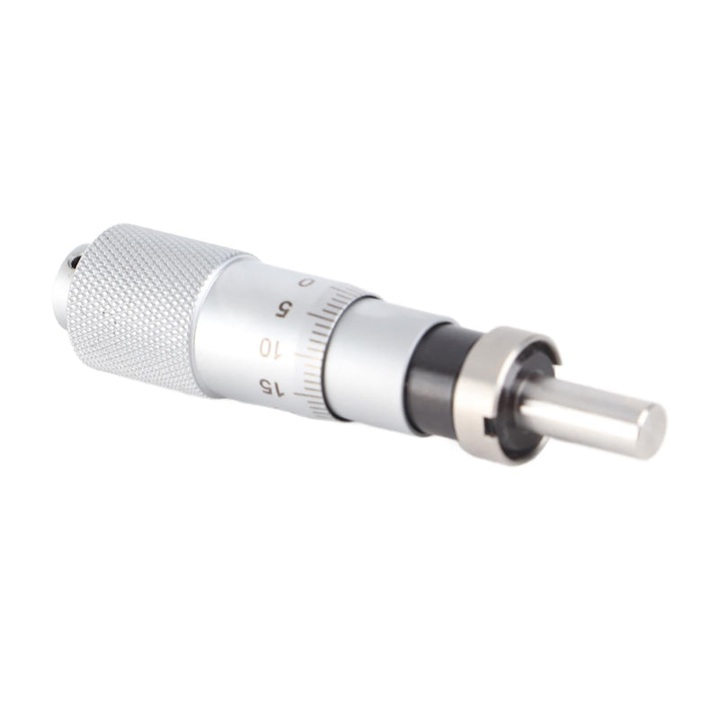 0-13mm Micrometer Head, Metal Inner Micrometer, Inner Diameter Measuring Tool for Fine Tuning Various Accuracy Instruments (Flat Head with Nut)