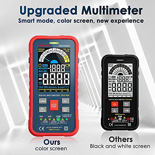 AstroAI Smart Digital Multimeter 10000 Counts + Multimeter Test Leads Kit