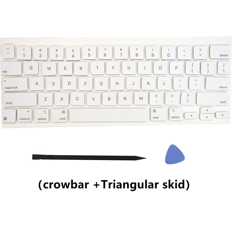 Replacement US Keyboard Full Set of Keycap Keys and Tool Applicable for ipad Pro/Air 11/13“ Magic keyboard (MKB-3) MKB-3