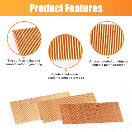 P612 23 Gauge 1/2-Inch Pin Nails × 10,000PCS with P625C 23 Gauge Pin Nailer