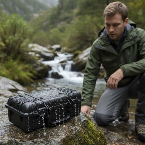 Waterproof Hard Storage Carrying Case for Milwaukee 2626-20 M18 18V Lithium Ion Cordless 18,000 OPM Orbiting Multi Tool, with Foam Insert, Case Only
