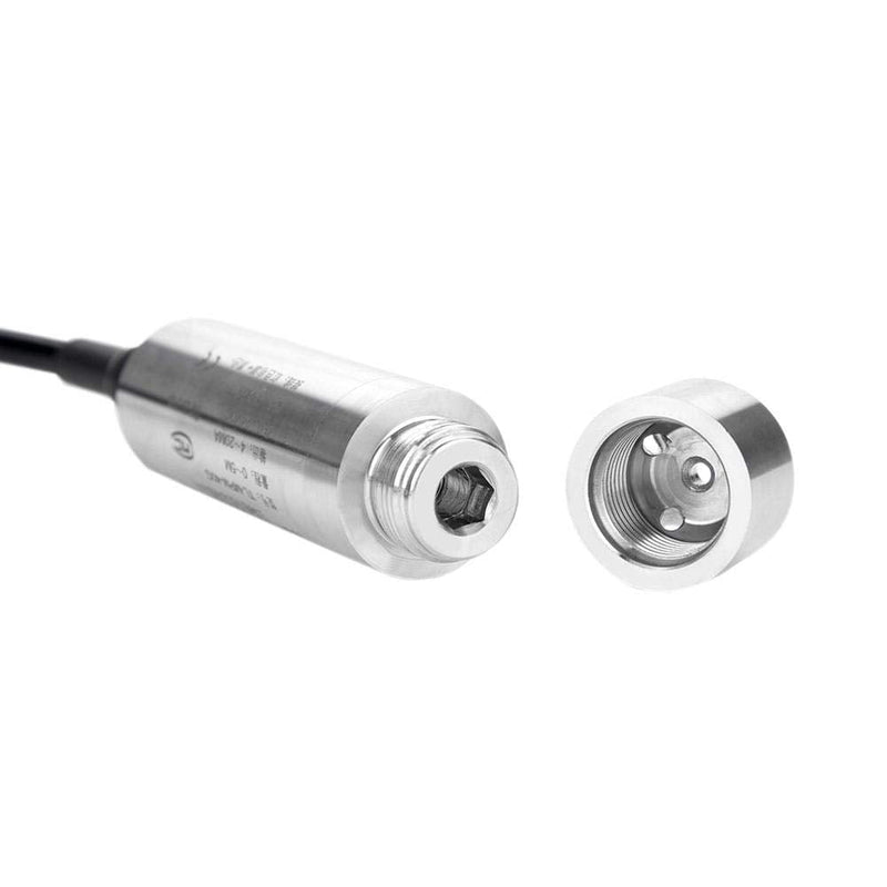 DC24V 4-20mA liquid level sensor, insertion water level sensors, anti-bending 0-5m range depth input liquid level transmitter
