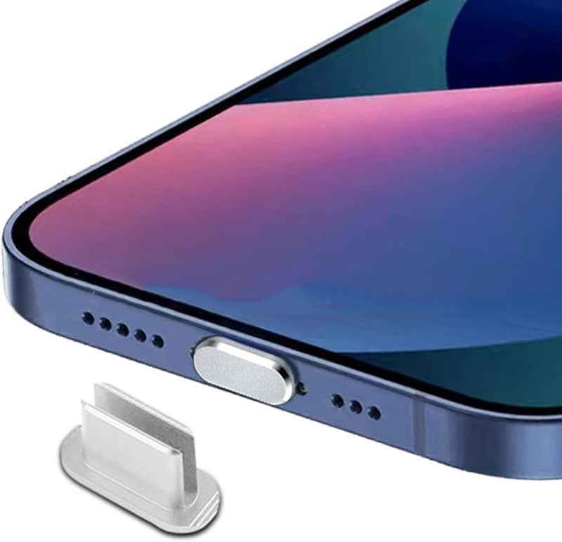 Pink Anti Dust Plug for iPhone 15 / 15Pro / 15 Pro Max / 15Plus Charge Port Plugs Stopper Mobile Phone Protection Cap,Charging Dust Cover Plug, Cell Phone Anti-Dust Plugs for Laptop Smartphones