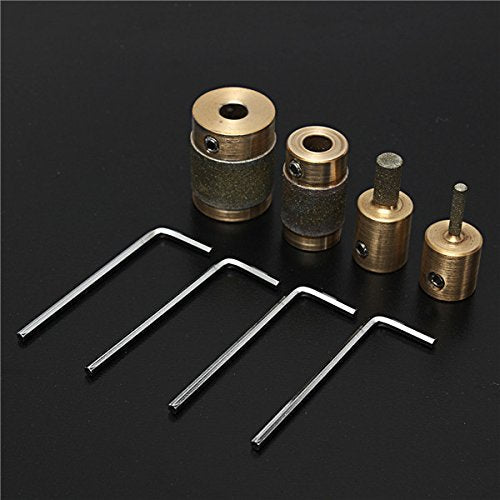 EsportsMJJ 4-Piece Sanding Bits Set Mcb18 Mcb14 Mcb1 Mcb34 Grinding Head for Grinding Machine