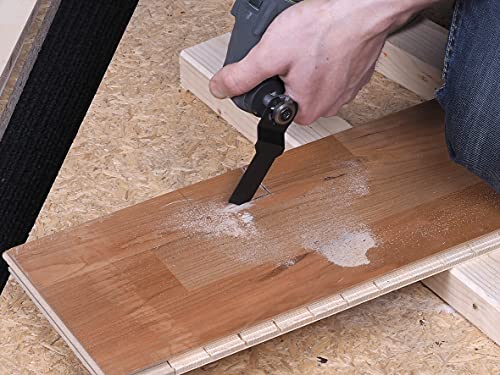 wolfcraft Plunge Saw Blade "PRO" BiM, Universal Attachment for Vibration Saw, 3987000, for Wood with Nails, Non-ferrous Metals 22 mm