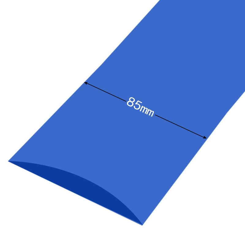 KEESIN 85mm Flat PVC Heat Shrink Tube Battery Packaging 5m for 18650 Battery (Blue-85mm) Blue-85mm