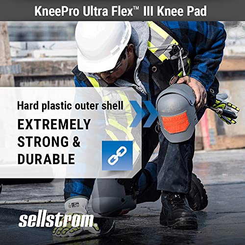 Sellstrom Ultra Flex III KneePro Knee Pads and Klein Tools 5416TFR Flame Resistant Canvas Tool Bag Knee Pro Pads - Pair + Tool Bag