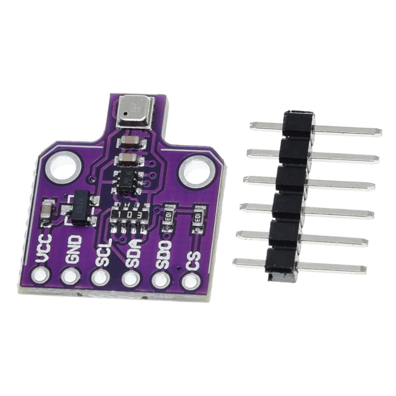Hailege BME680 Temperature Humidity Sensor Module (Temperature/Humidity/Pressure/VOC Gas) High Precision Digital Environmental Monitoring Sensor with SPI IIC DC 5V4 in 1 Sensor
