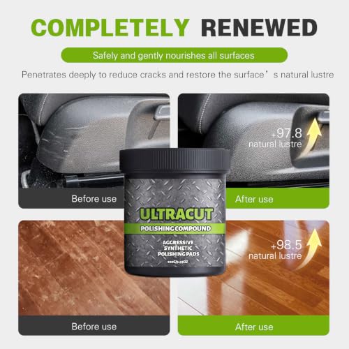 2026 New Multi-Surface Ultracut Polishing Compound with Pad - 100G/3.53OZ