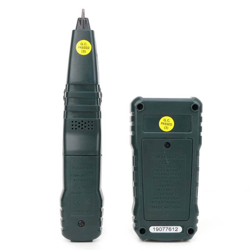Nikou Cable Tracker - Multifunctional Telephone Network Cable Tester FY868 RJ45 RJ11 BNC LAN Wire Tracker Kit