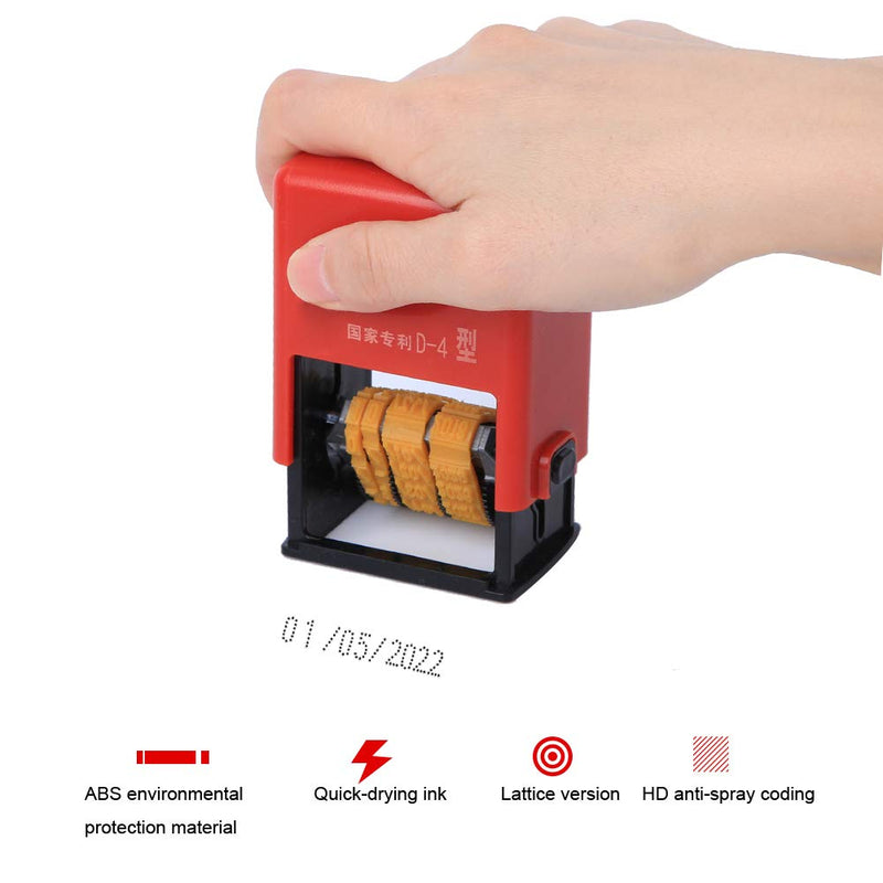 Yunseity Portable Smart Date Coding Machine, Handheld Mark Printing Machine, Ink Date Printing Machine, Plastic Bag Label Adjustable Expiry Date for Industrial