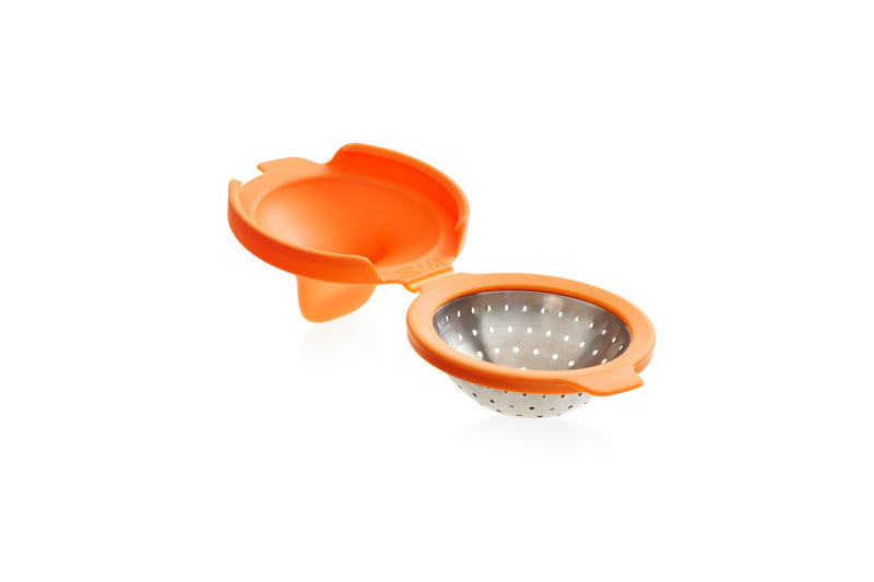 Lekue Poached Egg Maker/Poached Egg Cooker Set of 2, Orange