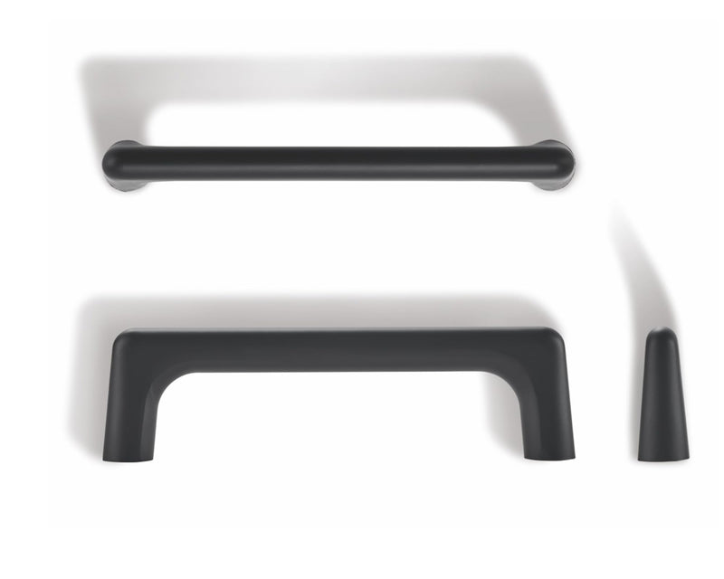 LIMUR 10 Pack 3.75 Inch (96 mm) Hole Center Matte Black Cabinet Pulls - Kitchen Cabinet Handles, Drawer Pulls,Drawer Handle, Wardrobe & Dresser Handles,Cupboard Hardware Solid Zinc Alloy 3.75"/96 MM Hole Center