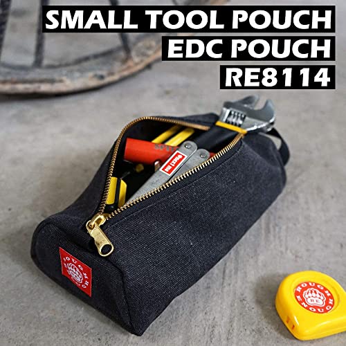 Rough Enough Small Tool Bag Pouch Portable Tool Box Small Parts Organizer with Zipper Handle