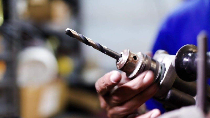 Drill America - KFDRSD1-1/8 1-1/8" Reduced Shank High Speed Steel Black & Gold KFD Drill Bit with 1/2" Shank, KFD Series 1-1/8"