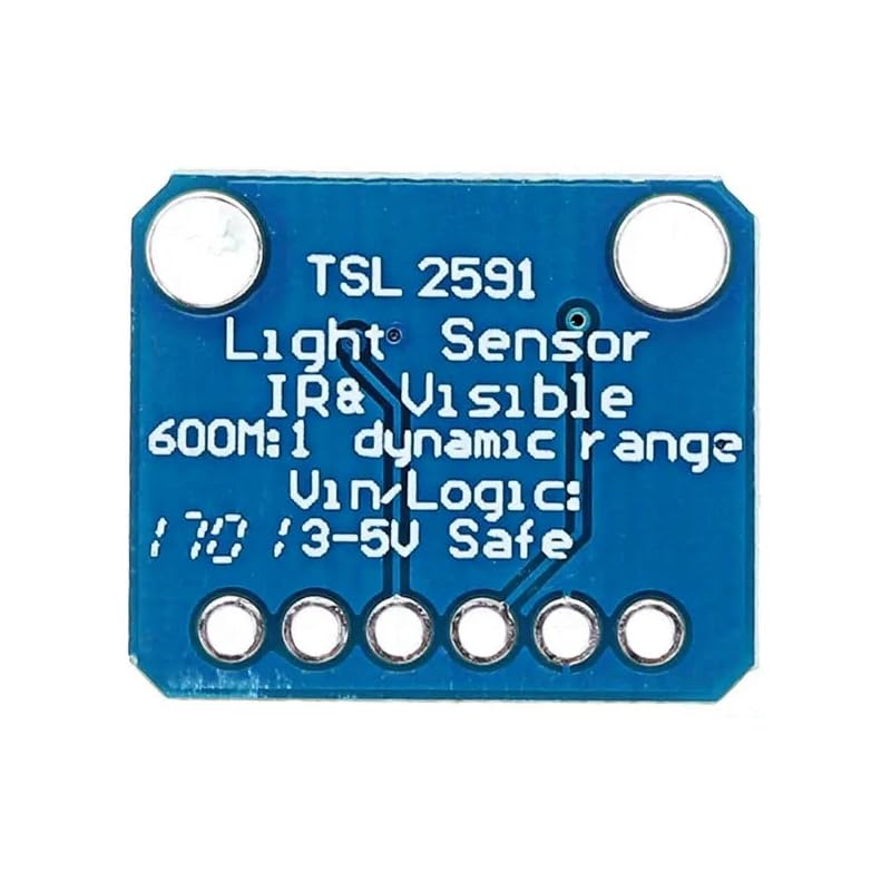 TSL2591 digital light sensor, DC 3.3V-5V I2C sensor module Sensor light detection module Built-in A/D converter