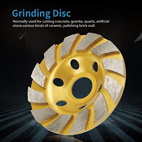 100 Grinding Wheel 6 Holes 100mm*4.5mm Diamond Segment Disc for Grinding Concrete Marble