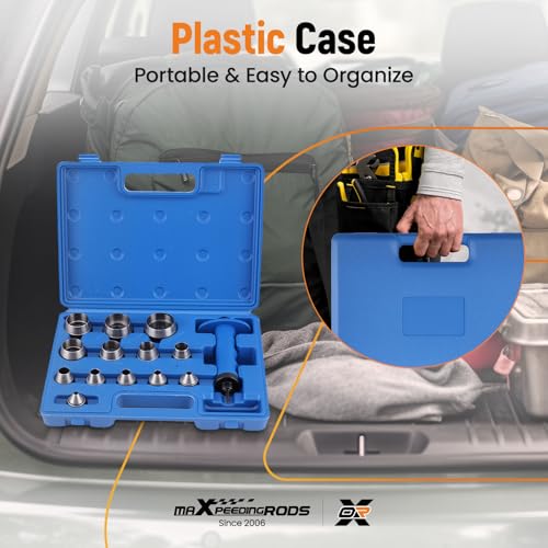 maXpeedingrods 14 PCS Gasket Hole Punch Set Steel, 5mm-35mm