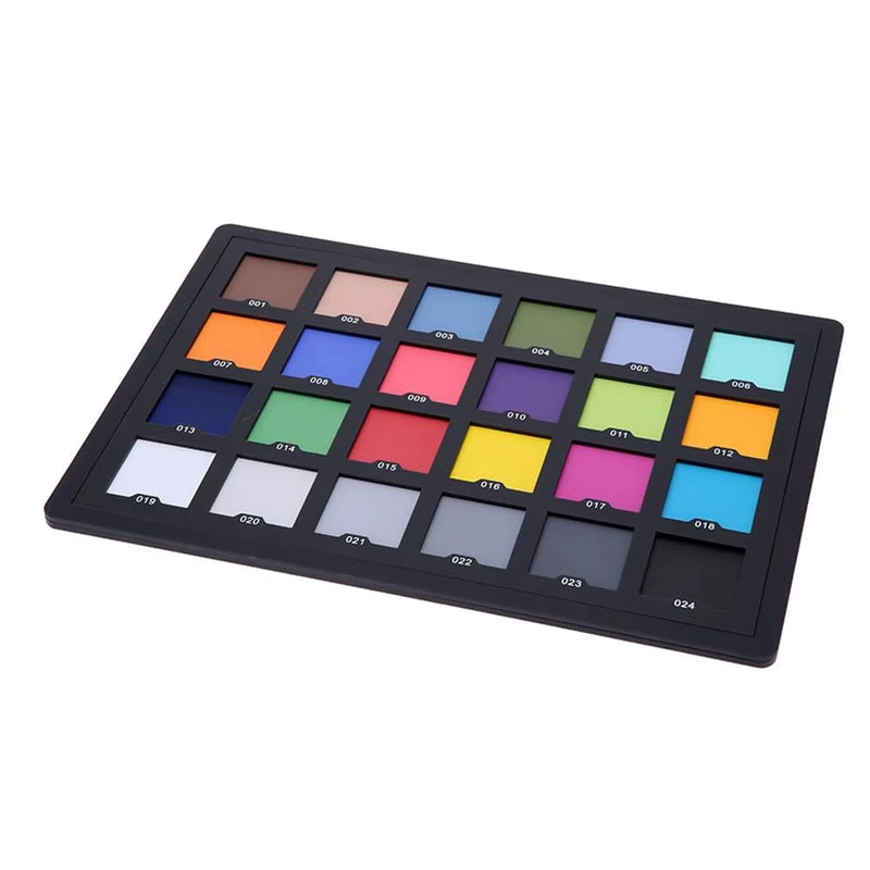 Color Test Card For Superior Digital Color Correction for Color Matching in Photo Color Spectrum Palette Board