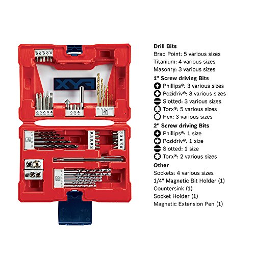 Ultimate Household Drill and Drive Mixed Set (48 pcs) (Pack of 2) 1 Count (Pack of 2)