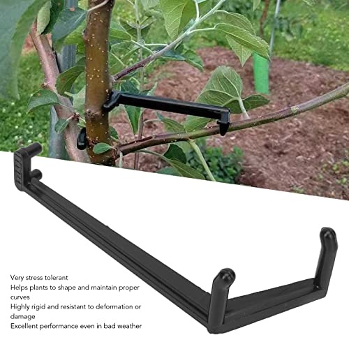 Yosoo Health Gear 20pcs Fruit Tree Spreader Plastic Bonsai Branch Trunk Spreader Modeling Tool Limb Spreader Black for Strong Spreading of Step Angles Branches