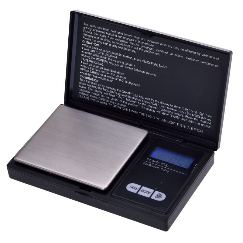 Champ High Pocket Scale, Precision Scales Accurate up to 0.01 g