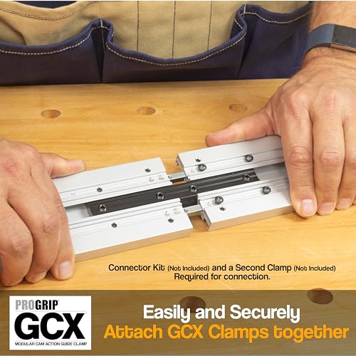 ProGrip GCX Edge 24" Clamp Guide Modular Extendable Track for Circular Saws 24" GCX Clamp