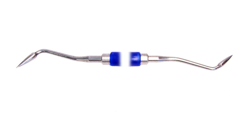 Thomascolor No. 3 composite and acrylic sculptor with resin-coated stainless steel handle, autoclavable