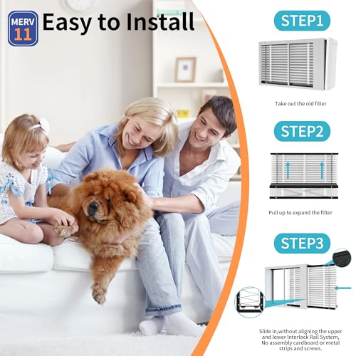 1 Pack 210 Replacement Filter,MERV 11,Compatible with AprilAire 210 Whole House Air Purifiers Models,1210,1620,2210,2216,3210,4200,HVAC Furnace Filter Replacement,20x25x4 Air Filter