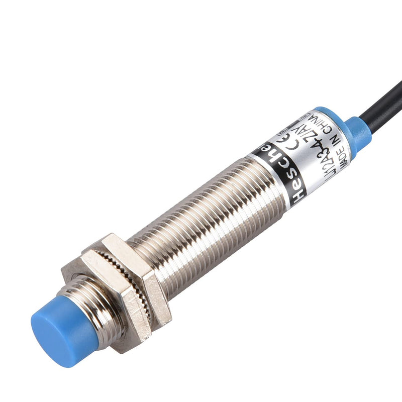 Heschen Inductive proximity switch with sensor LJ12A3-4-Z/AY, detector 4mm, 10-30V, 200 mA, PNP NC (normally closed), 3 wires