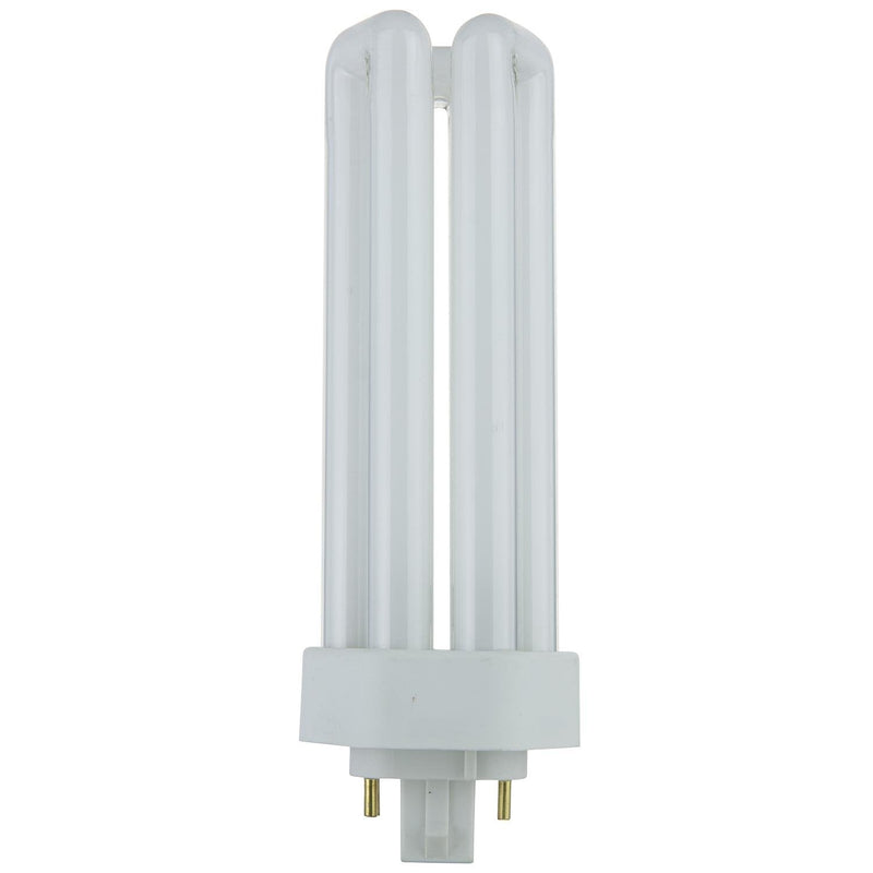 Circle (10 Pack 32W 4-Pin GX24Q-3 Triple Tube Compact Fluorescent Bulb | 4100K Cool White | 10,000 Hr Life | Replaces Sylvania 20886, Philips PL-T 32W/41/4P/ALTO, GE F32TBX/841