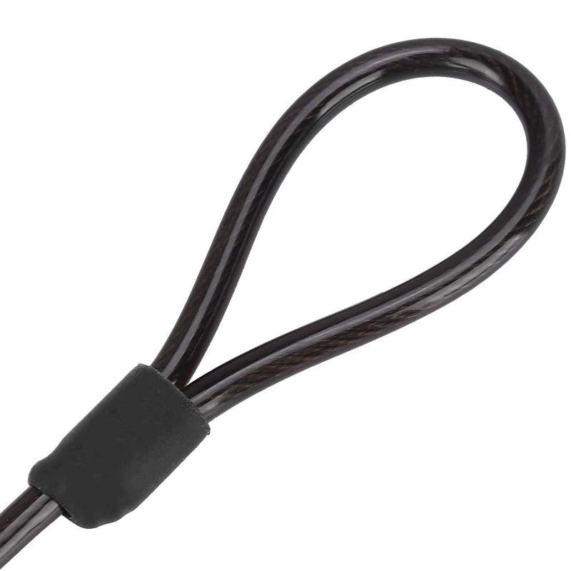 Computer Lock,Laptop Keyless Security Cable Combination Lock Anti-Theft Safety Lock with Locking Cable for Desktop, Laptop, Projector