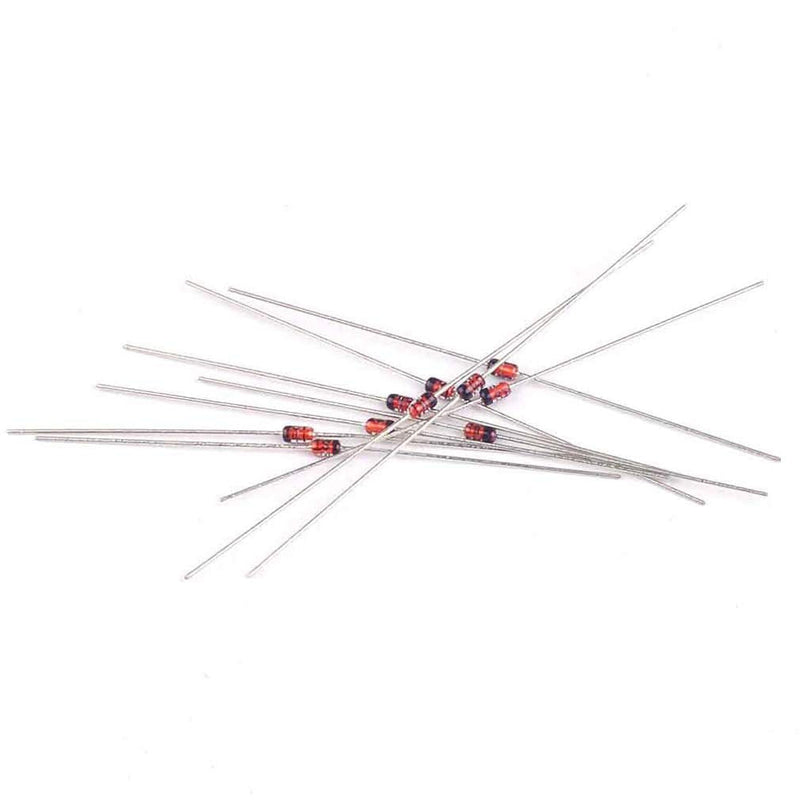 Hailege 100PCS 1N4148 IN4148 DO-35 High Speed Switch Diodes 100V 200mA