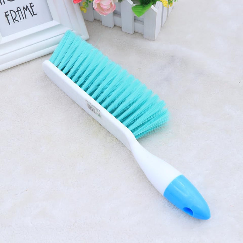 STOBAZA Anti-Slip Dust Removal Brush with Soft Bristles for Upholstery Sofa Bed Sheets and Carpet Cleaning Lightweight Ergonomic Handle for Home and Car Use