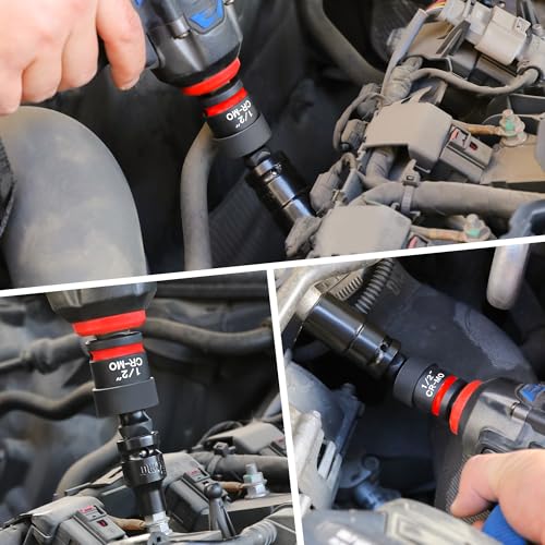 11-Piece Impact Socket Adapter Set, 1/4" 3/8" 1/2" Drive
