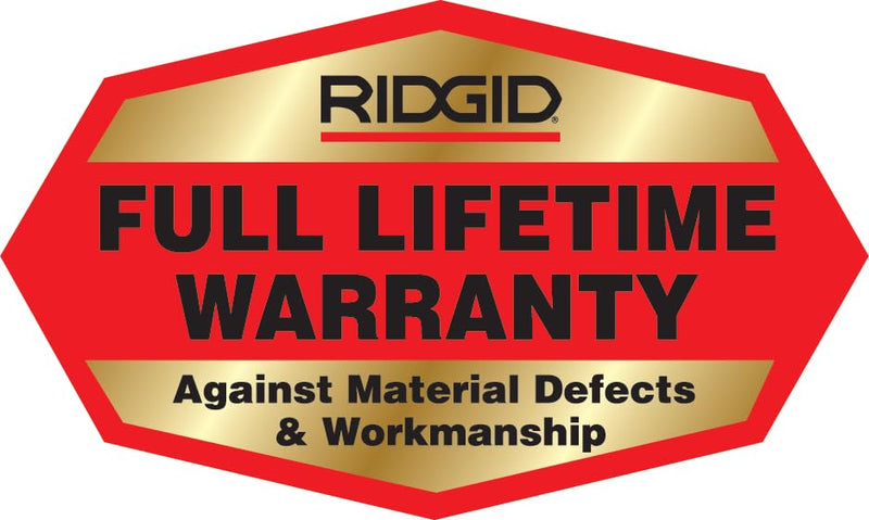 RIDGID 31090 Aluminum Straight Pipe Wrench, 10" Sturdy Plumbing Wrench with Self Cleaning Threads and Hook Jaws Small Music